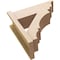 Ekena Millwork 7 1/2-in W x 20-in D x 20-in H Balboa Trad Rough Cedar Woodgrain TimberThane Outlooker, Primed Tan OUTUR075X20X20BOA04RCPR - alternate 6